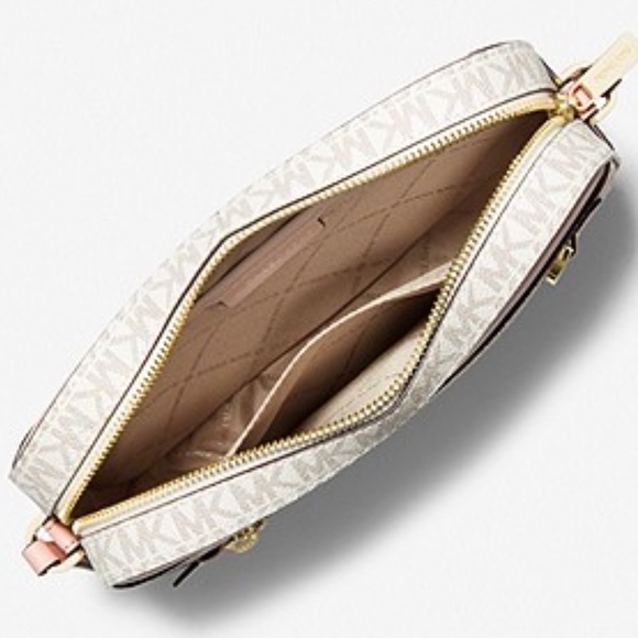 MICHAEL KORS
Jet Set Large Logo Crossbody Bag Powder Blush Multi color - Picture 4 of 4